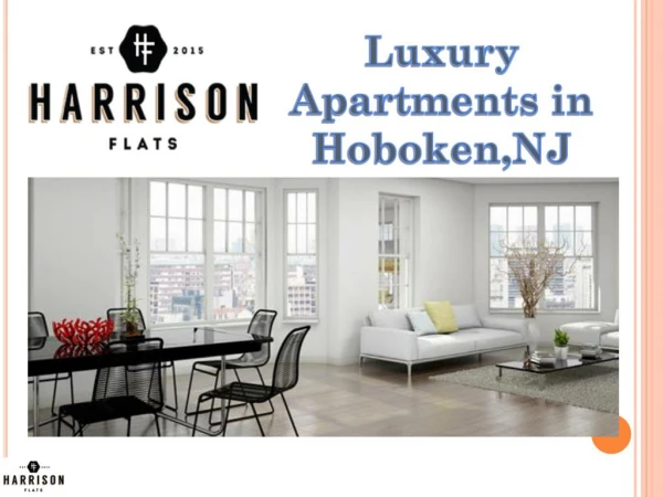 Luxury Apartments in Hoboken, NJ