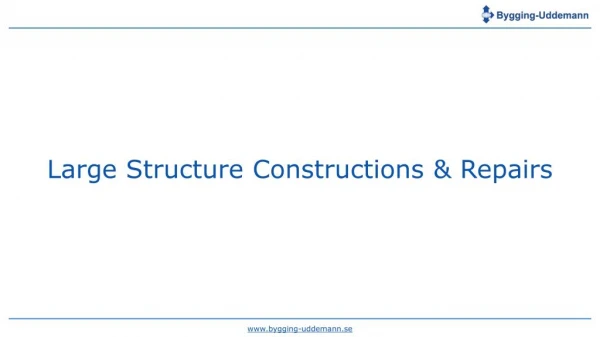Heavy Structure Construction and Repairs