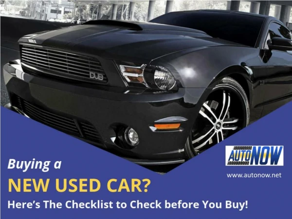 Buy Used Cars in Scranton PA - Checklists to Check!