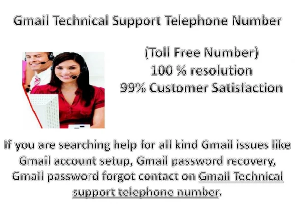 Gmail Technical Support Helpline Phone Number