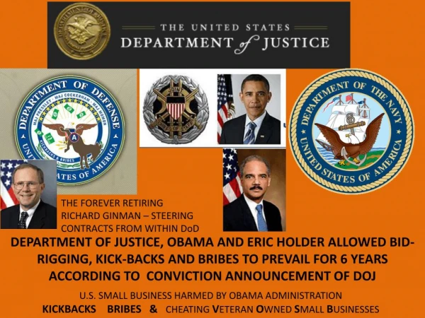 Blog 4 Navy 5 Year Criminal Enterprise- Obama Administration
