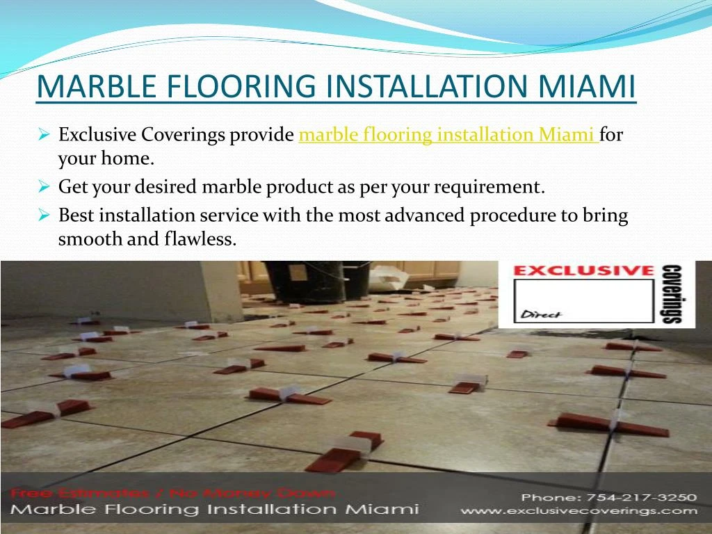 marble flooring installation miami