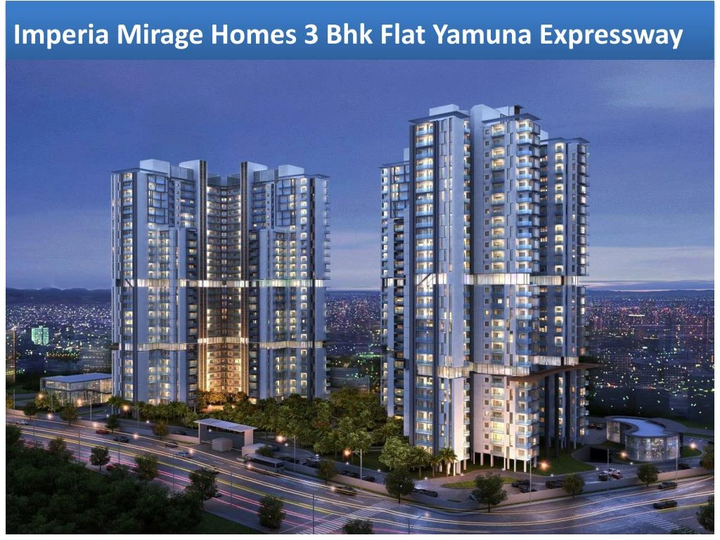 imperia mirage homes 3 bhk flat yamuna expressway