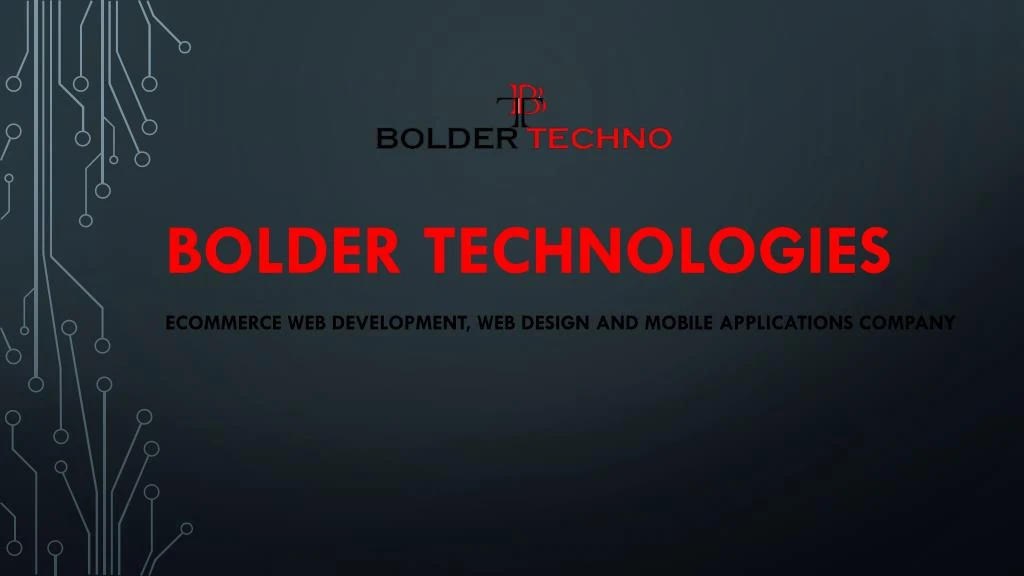 bolder technologies