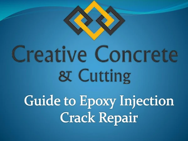 Epoxy Injection Crack repair