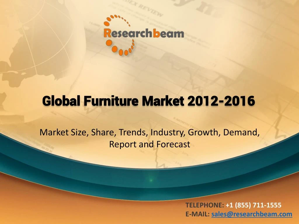 global furniture market 2012 2016