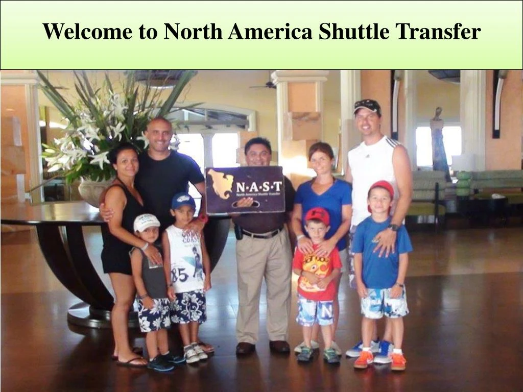 welcome to north america shuttle transfer