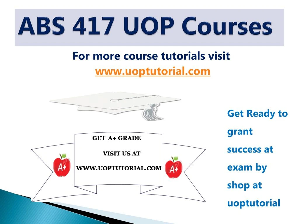 abs 417 uop courses