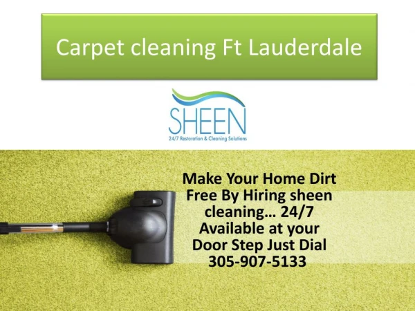 carpet cleaning ft lauderdale