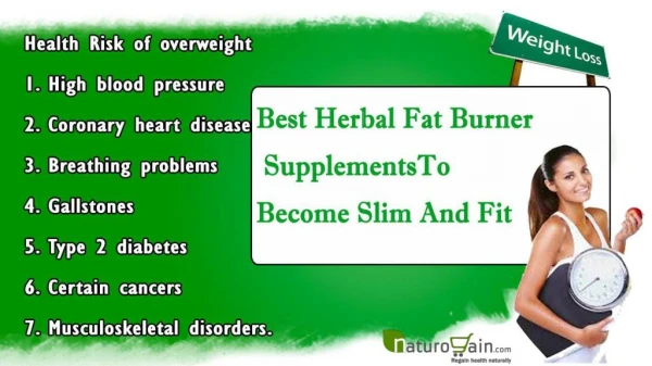 Best Herbal Fat Burner Supplements To Become Slim And Fit