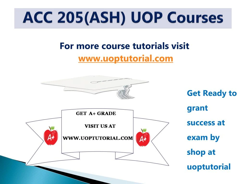 acc 205 ash uop courses