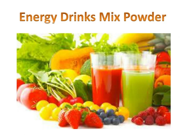 EZ Energy Drinks Mix Powder 300 grams - Natural Berry Flavor