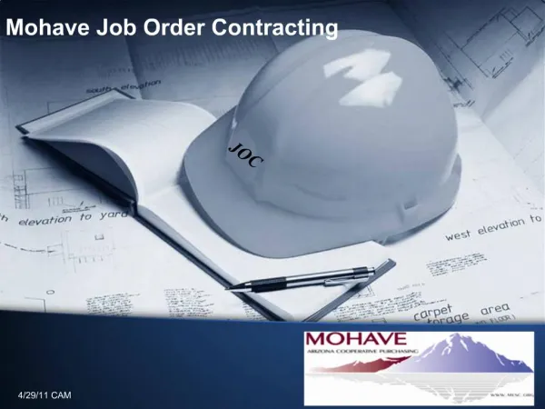 Mohave Job Order Contracting