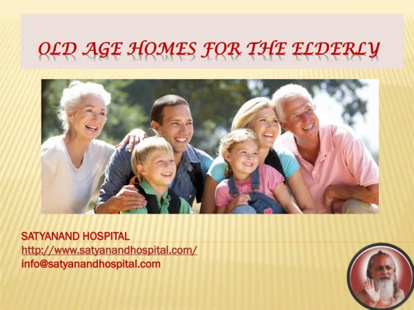 Searching for Geriatric Care in Pune than go for satyanand hospital