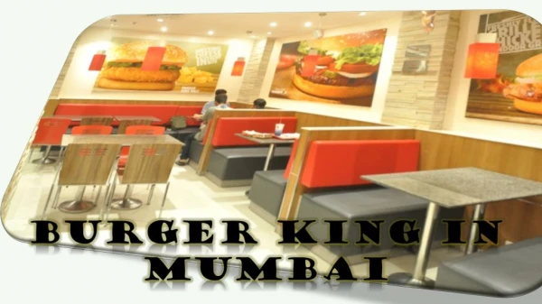 Burger King in Mumbai