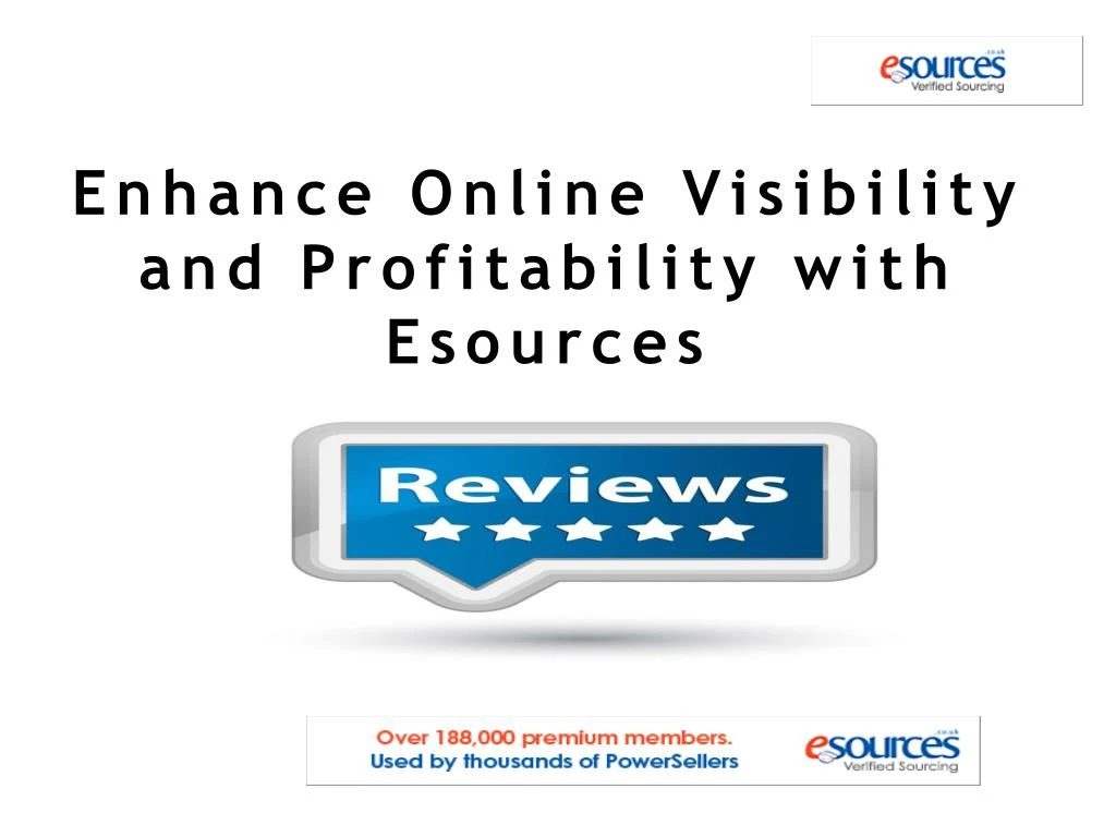 enhance online visibility and profitability with esources
