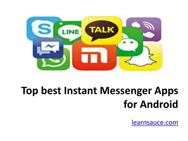 Top best Instant Messenger Apps for Android