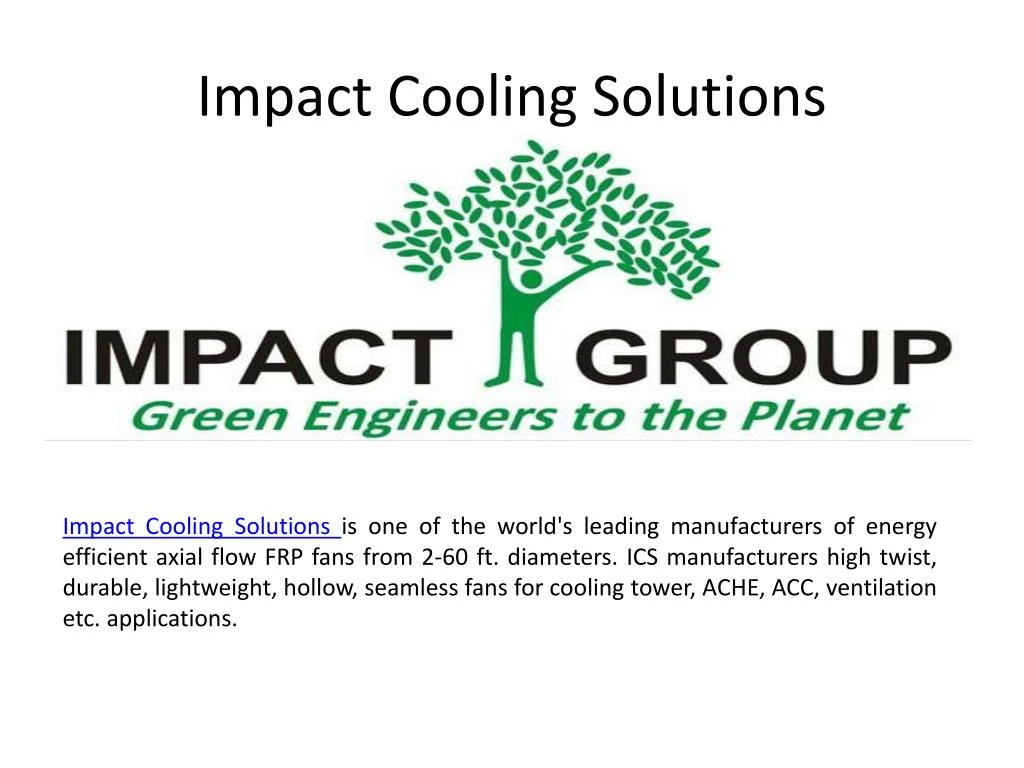impact cooling solutions