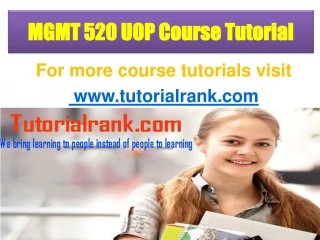 Mgmt 520 uop course tutorialtutorialrank essay 05 image