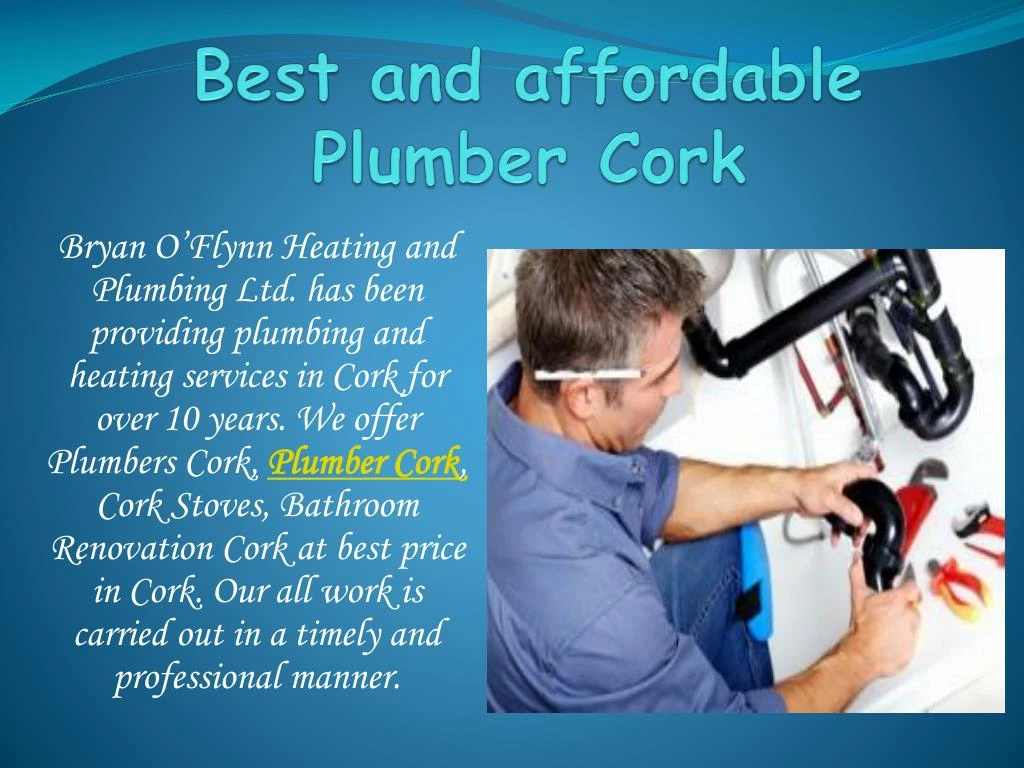 best and affordable plumber cork