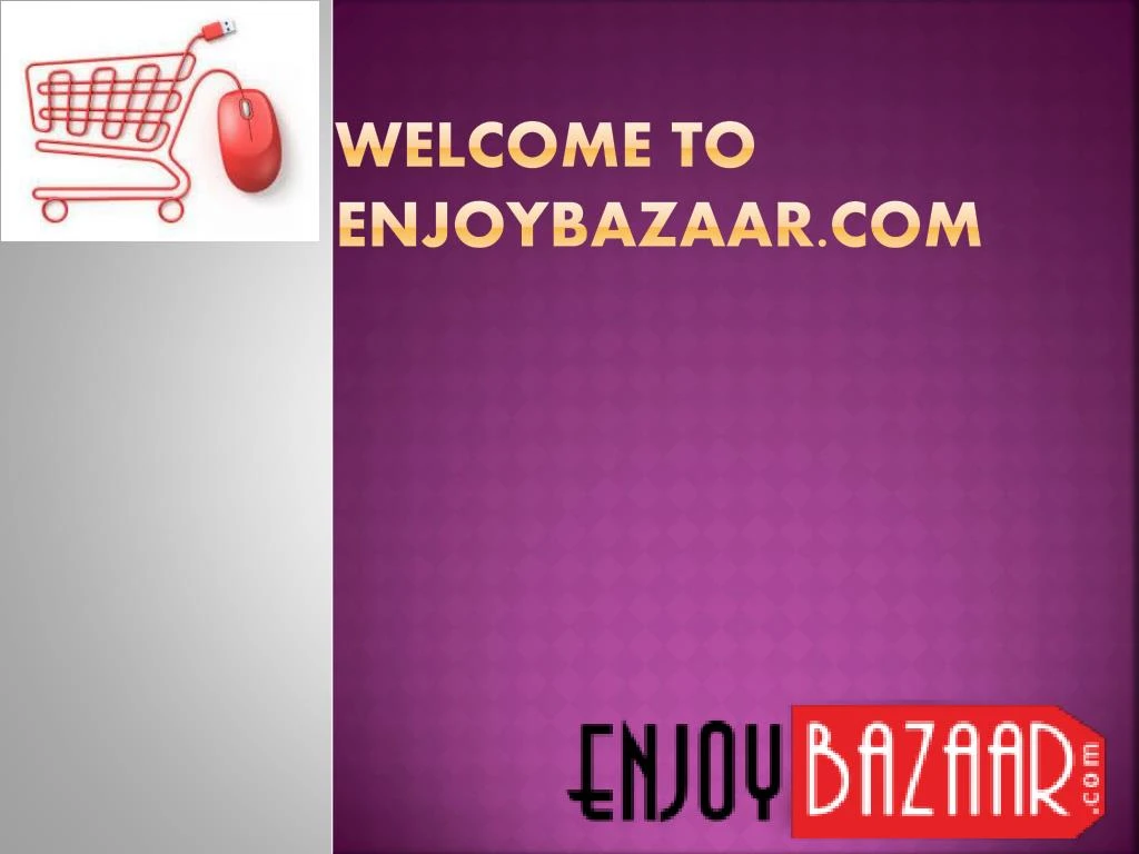 welcome to enjoybazaar com