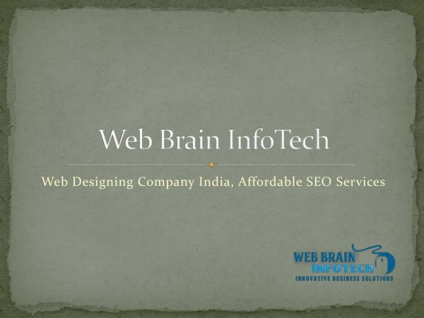Web Designing Company India, Affordable SEO Services