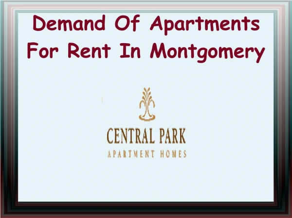 Luxury Apartment Living in Montgomery, AL