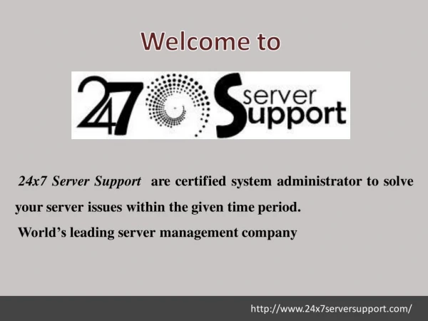 cpanel Server Management Service- 24x7 Server Support