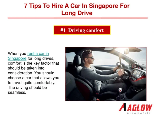 7 tips to hire a car in Singapore for long drive