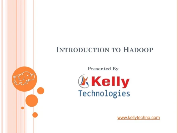Hadoop training in Bangalore
