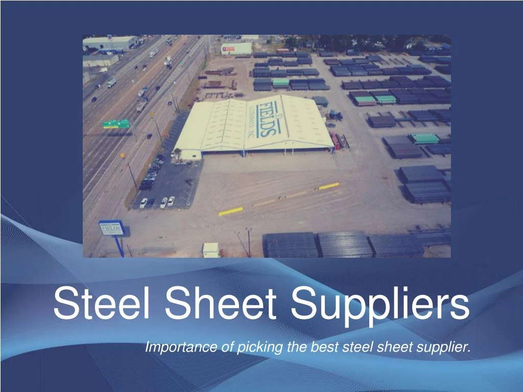 steel sheet suppliers