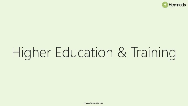Higher Education & Training
