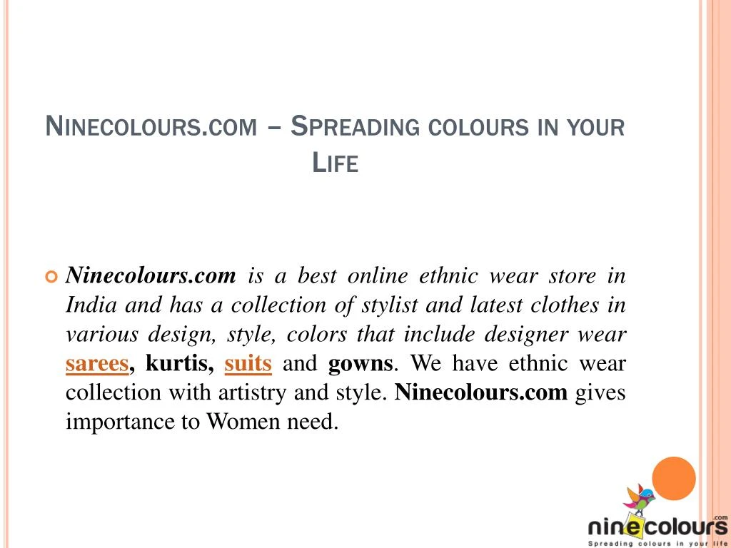 ninecolours com spreading colours in your life