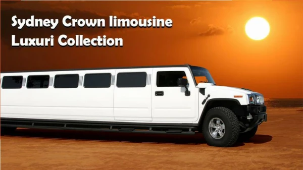 Sydney crown limousine luxuri collection