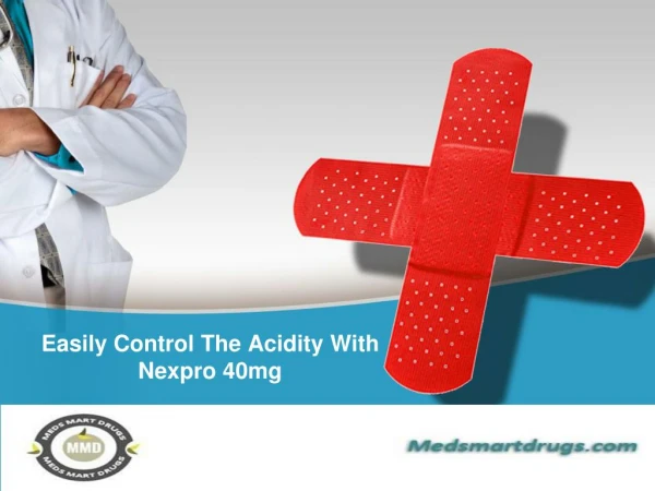 Easily Control The Acidity With Nexpro 40mg