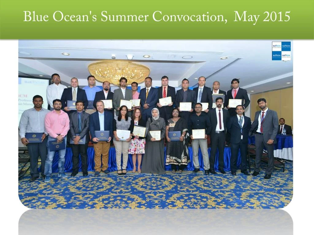 blue ocean s summer convocation may 2015