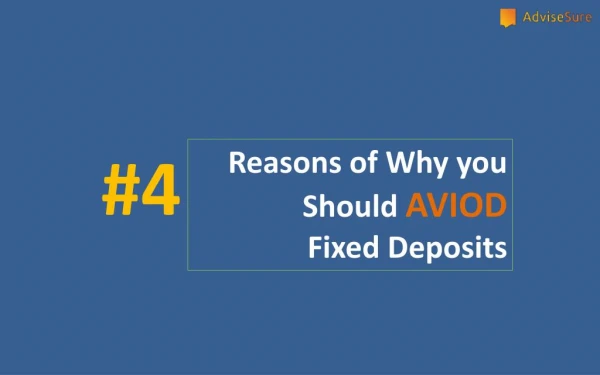 3 REASONS WHY YOU SHOULD AVOID FD