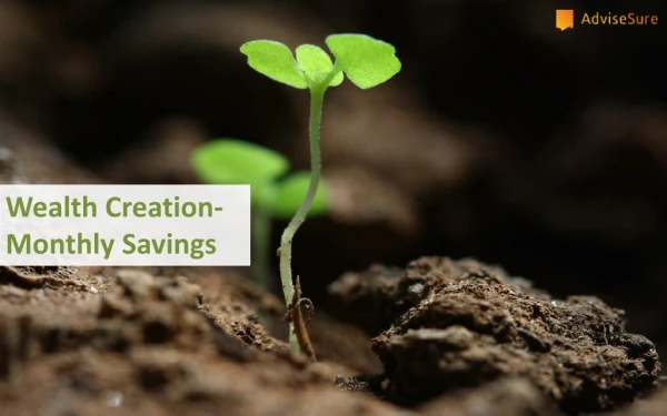 WEALTH CREATION-MONTHLY SAVINGS