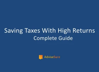 ELSS- tax saving - slide 1