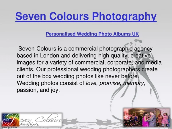 Personalised Wedding Photo Albums Uk & Wedding Photography Professional