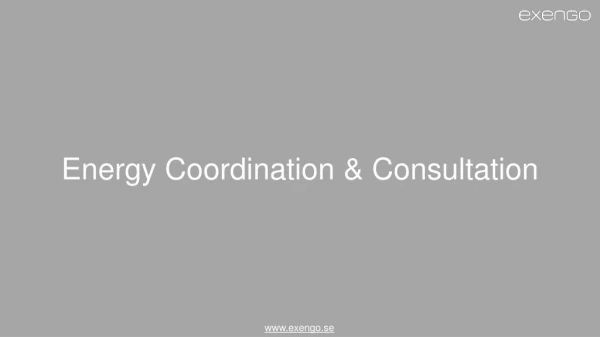 Energy Coordination and Consultation