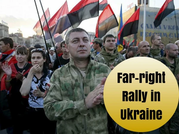 Far-right rally in Ukraine