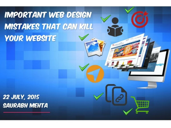 Important Web Design Mistakes That Can Kill Your Website