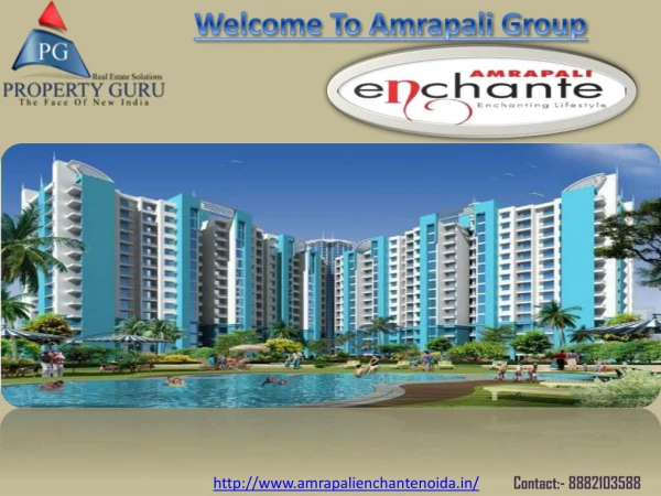 Amrapali Enchante Launched 2, 3 BHK Flats within Budget