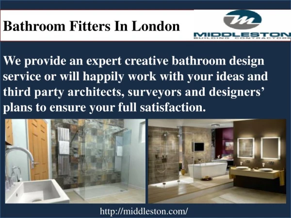 Bathroom fitters in London