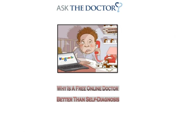 Why Free Online Doctor Is Better Than Self Diagnosis