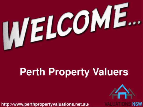 Perth Property Valuation service