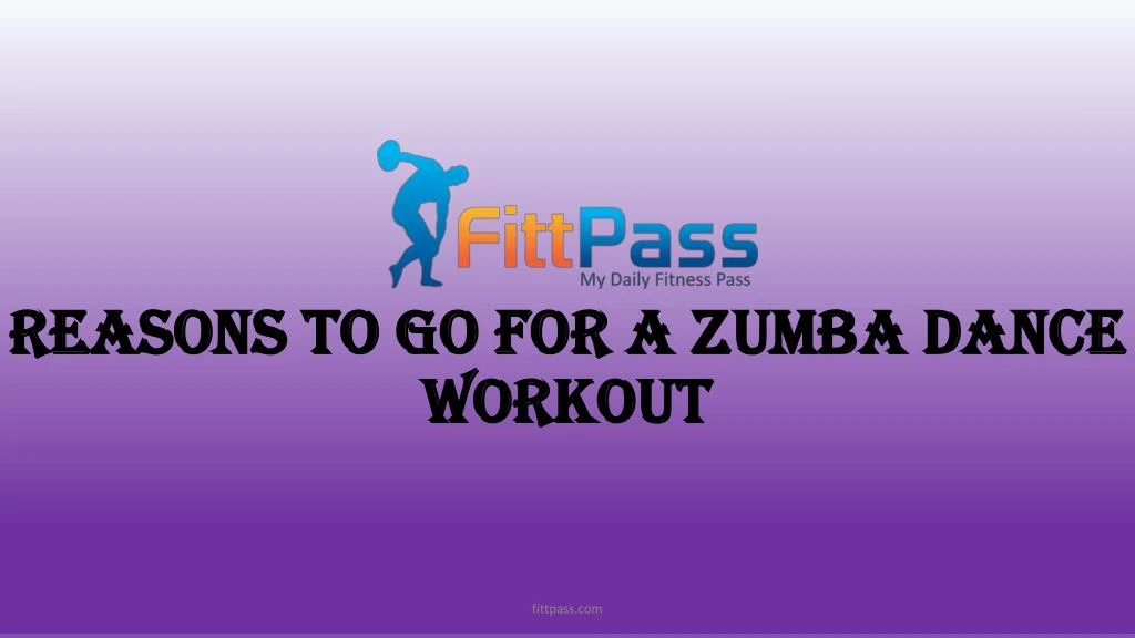 reasons to go for a zumba dance workout