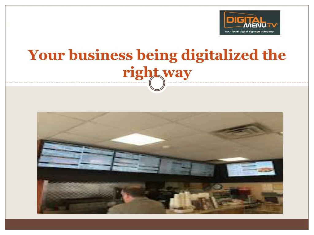 your business being digitalized the right way
