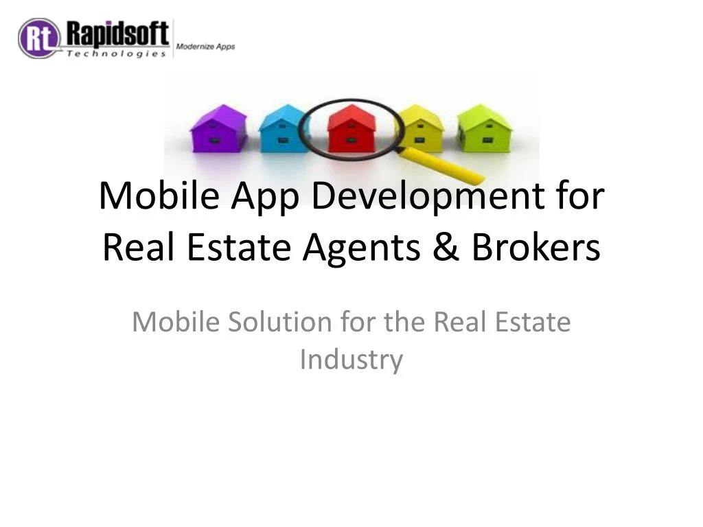 mobile app development for real estate agents brokers